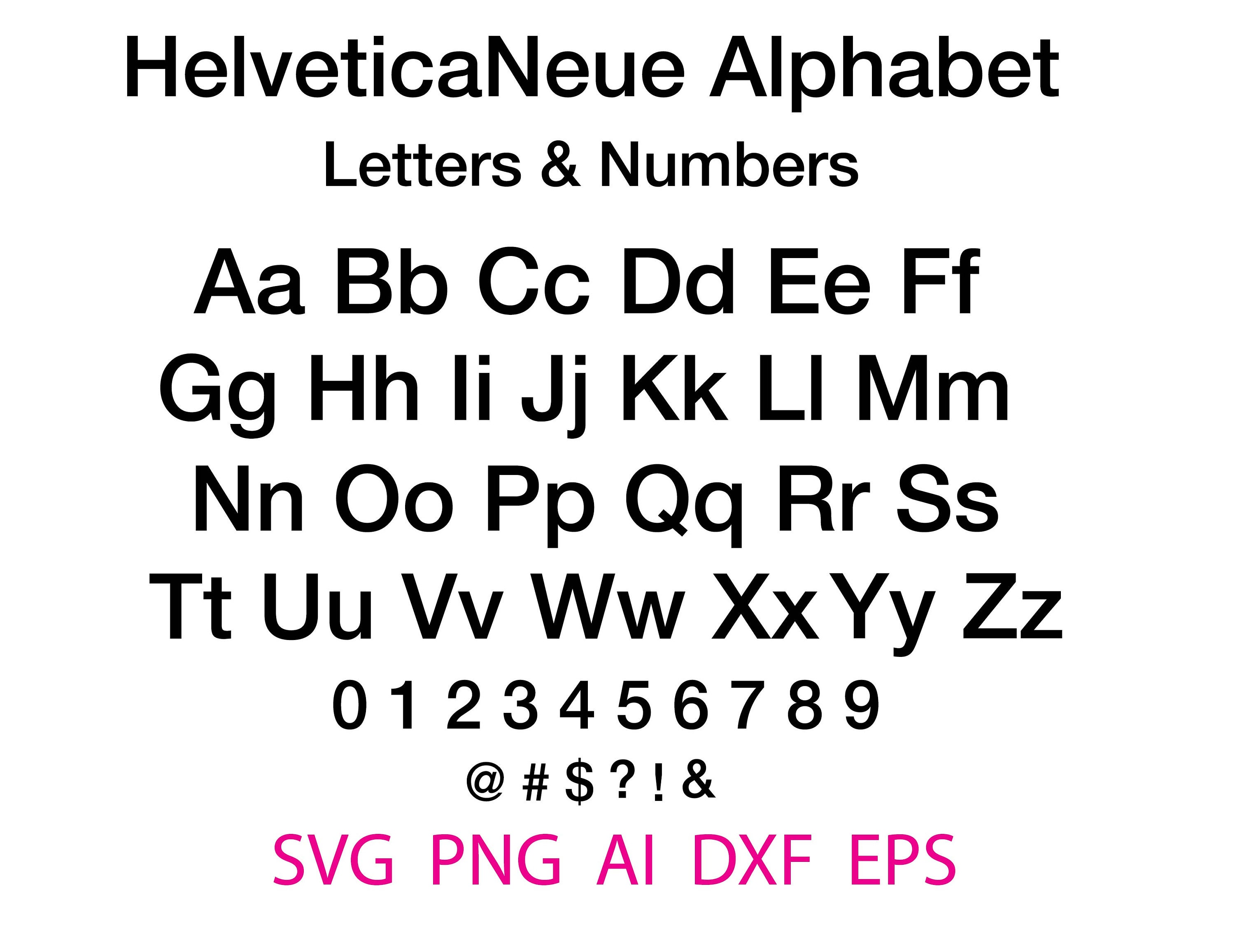 helvetica neue bold free font