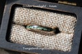 4mm Moss Agate Ring Rose Gold Polish Tungsten Wedding Ring  8mm 6mm 4mm Moss Agate Gold Silver Black Ring Mens Ring Men & Women