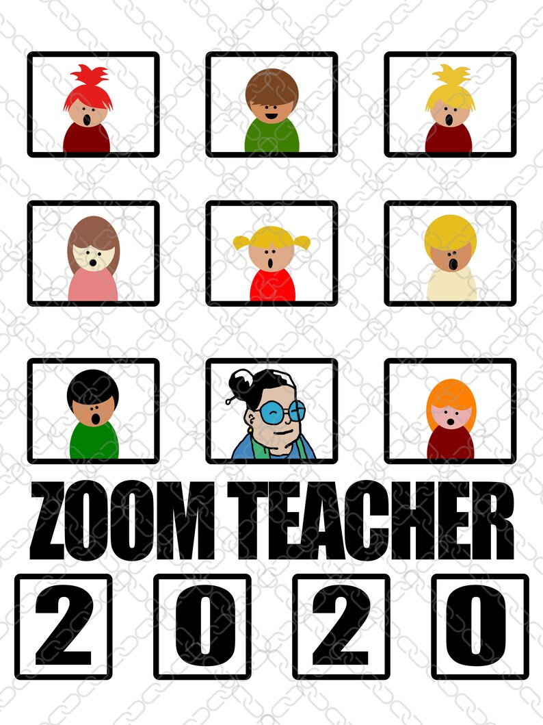 Download Zoom Teacher 2020 svg png Distance Learning Svg Homeschool ...
