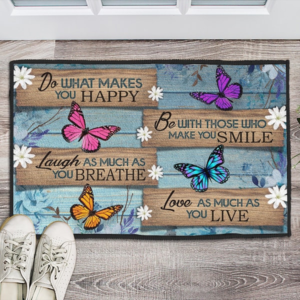 Quote Doormat Etsy