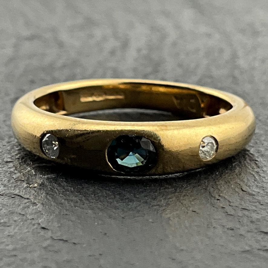 9k 375 Gold Ring - Etsy