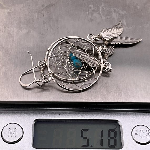 Orecchini ANDANTE In Argento 925 Placcato Oro – Acchiappasogni Con Piume, Stile Boho Chic, Misura 10x44 Mm, Ipoallergenici
