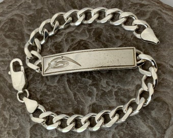 40's Elco Sterling ID Bracelet 925