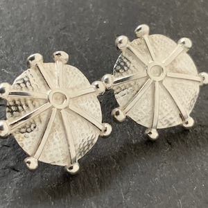 Vintage Sterling Silver Stud Earrings