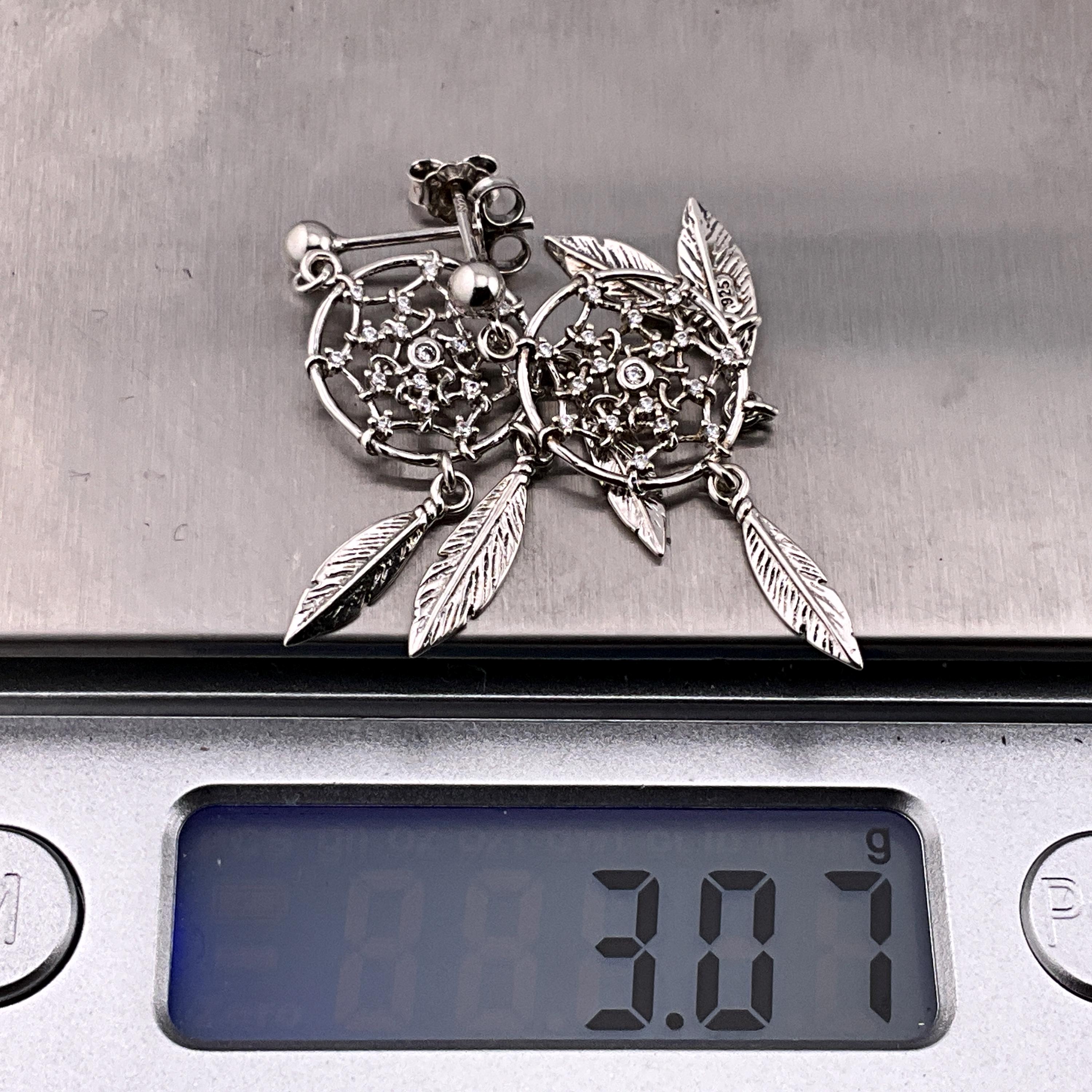 VONALA Orecchini Acchiappasogni Per Donna E Ragazza, In Argento Sterling Turchese/pietra Di Luna/cristallo Piuma Goccia Orecchini Boho Gioielli Regalo - Foto 9