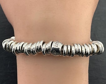 本物のリンクス オブ ロンドン ヘビー スターリング シルバー チャーム