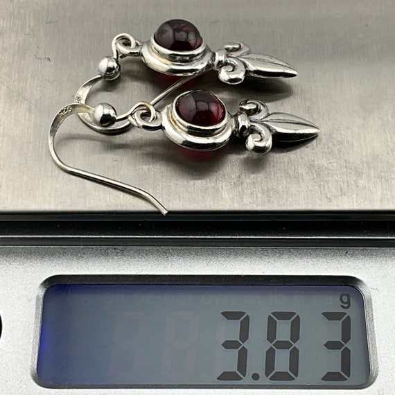 Boucles D'oreilles Anciennes En Ambre Baltique - Tige Argent 925 Et Plaqué Or