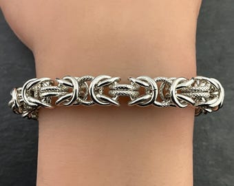 ヴィンテージ スターリングシルバー ケルト カーブ リンク