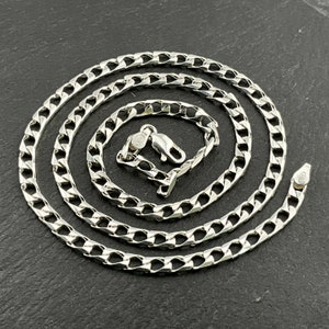 Vintage Sterling Silver Fancy Link Necklace
