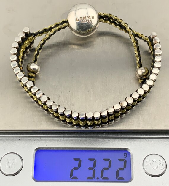 Genuine Links of London Sterling Silver Friendship Bracelet - Etsy