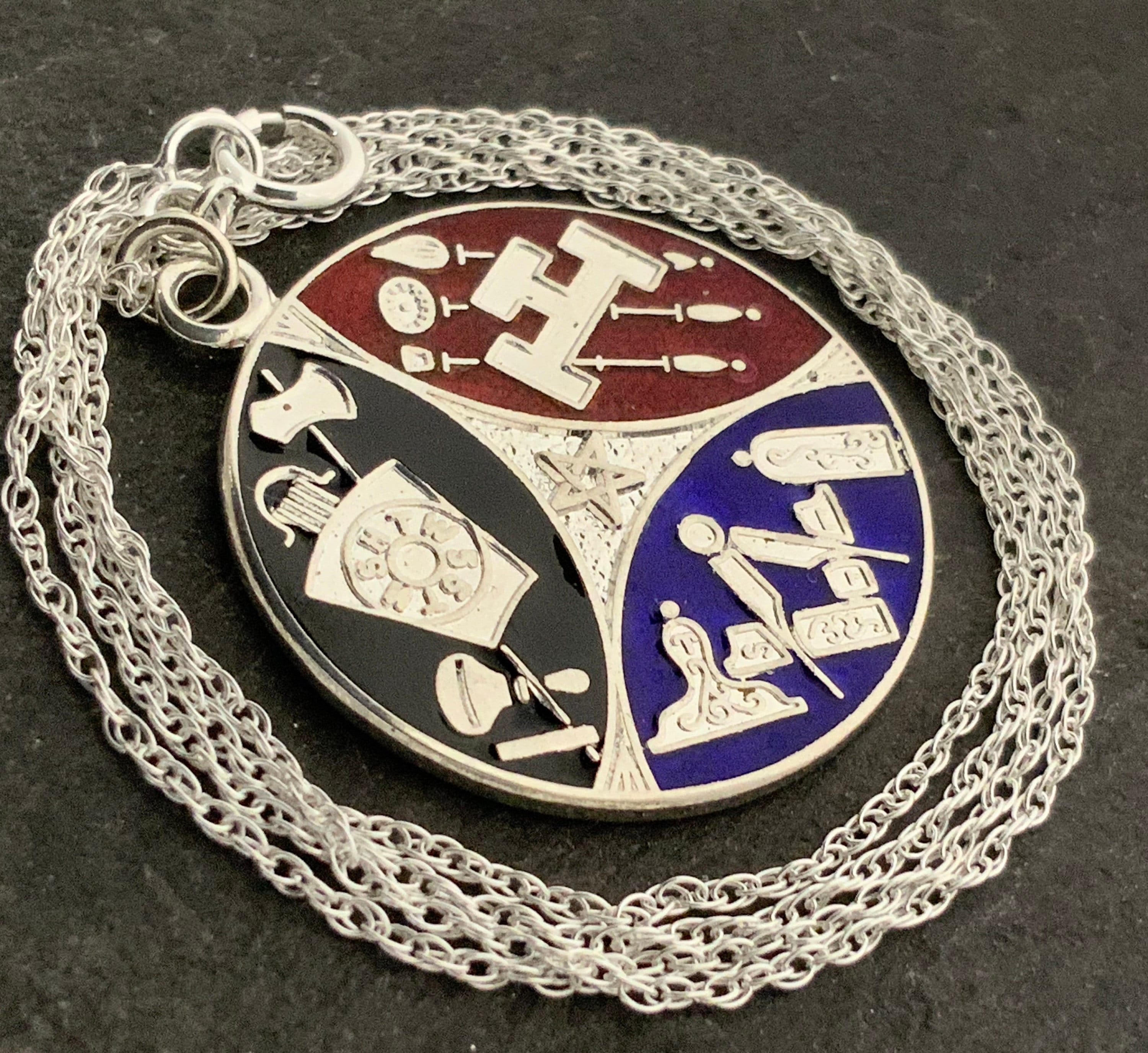 Masonic cross deals necklace