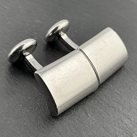 Genuine Links of London Sterling Silver Cuff Links View 2