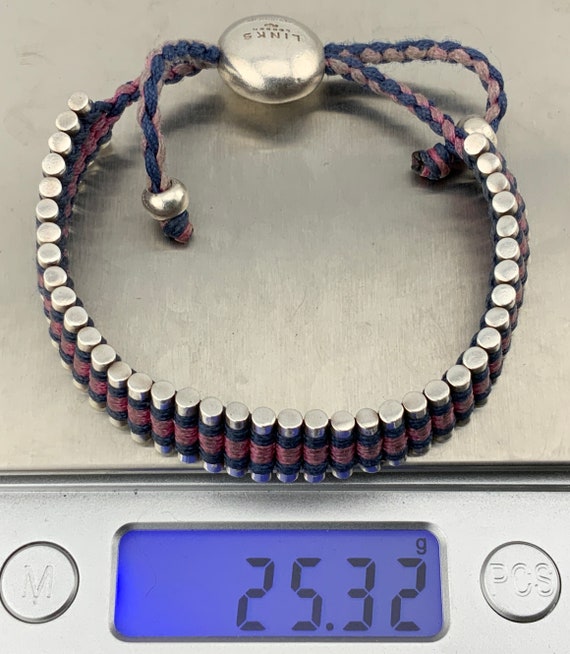Genuine Links of London Sterling Silver Friendship Bracelet