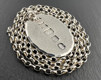 ヴィンテージ スターリングシルバー インゴット ペンダントネックレス