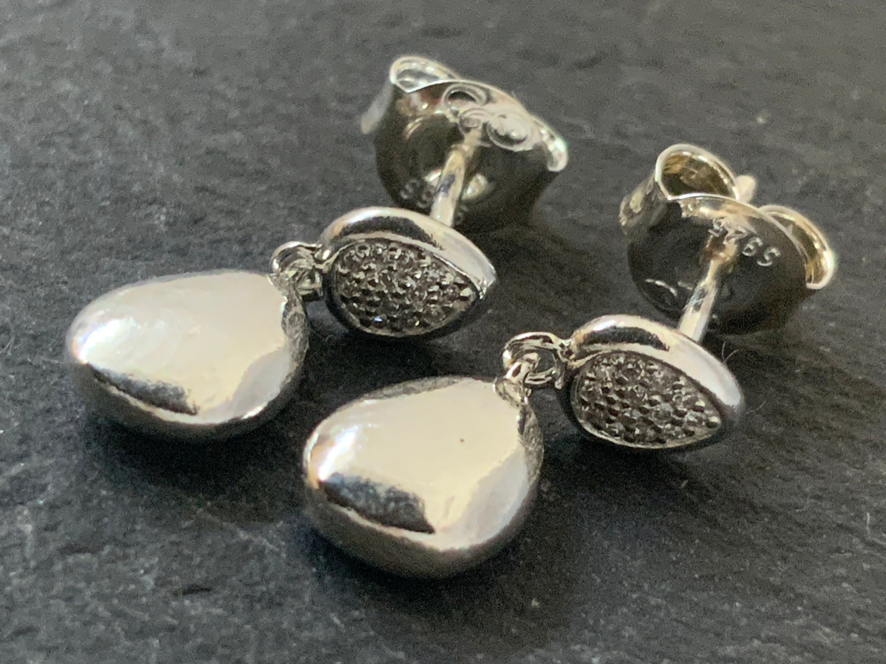 Genuine Links of London Sterling Silver Stud Earrings Etsy Australia