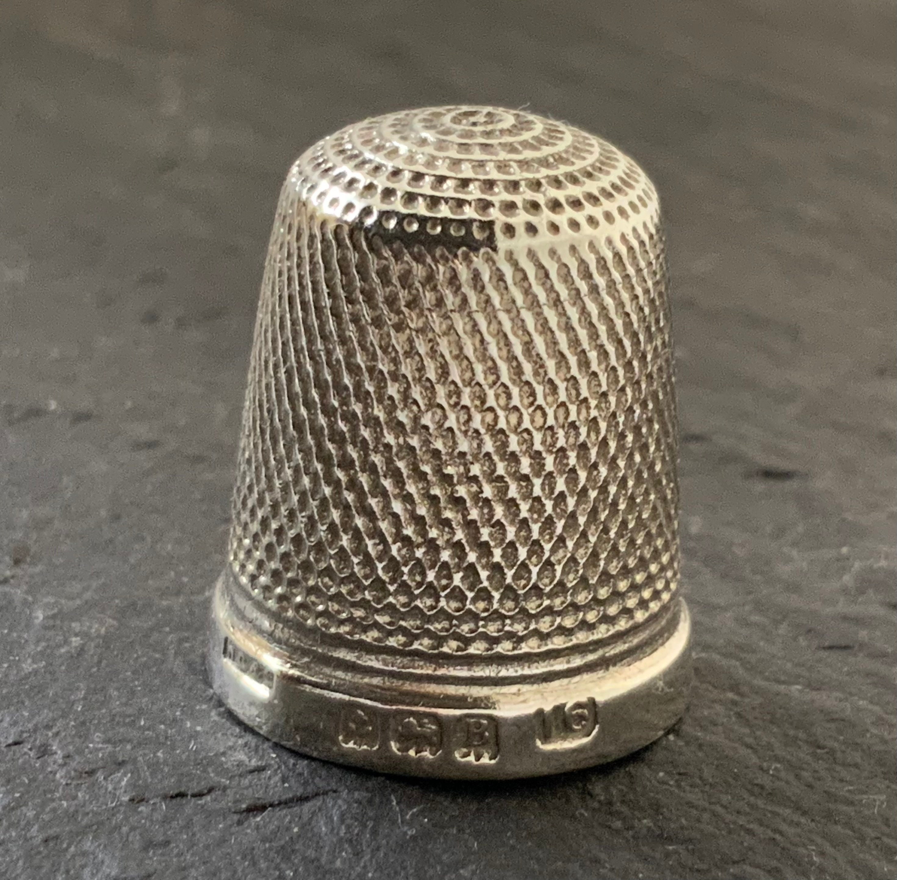 Silver thimble - Etsy 日本