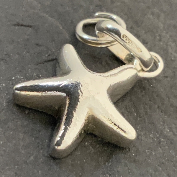 Genuine Links of London Sterling Silver Starfish Charm