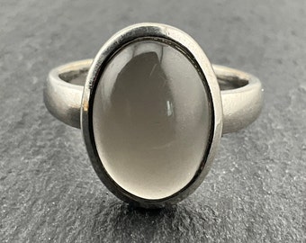 Filo Spinato 925 Anello IN Argento Sterling a Nastro Massiccio Barbed