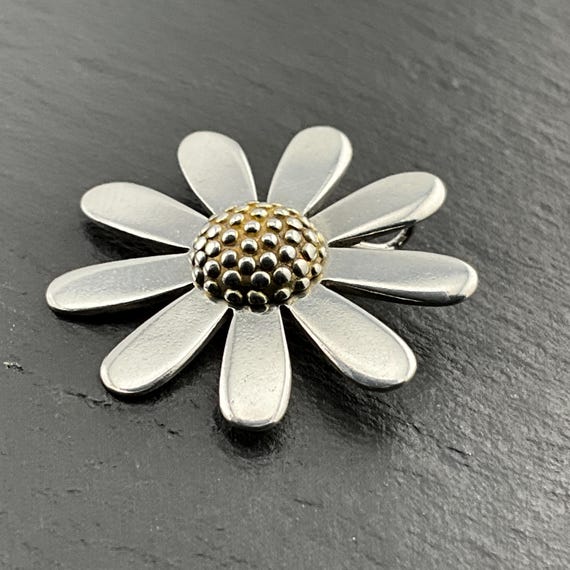 Ancienne Broche art nouveau fleur marguerite mellerio meller paris bijou vintage - Montres & Bijoux