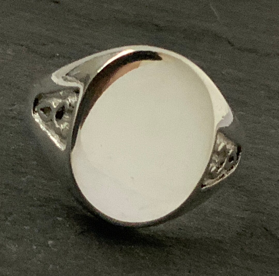 Vintage Sterling Silver Ring Size V Etsy