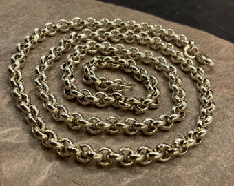 Rolo Link Chain | Etsy