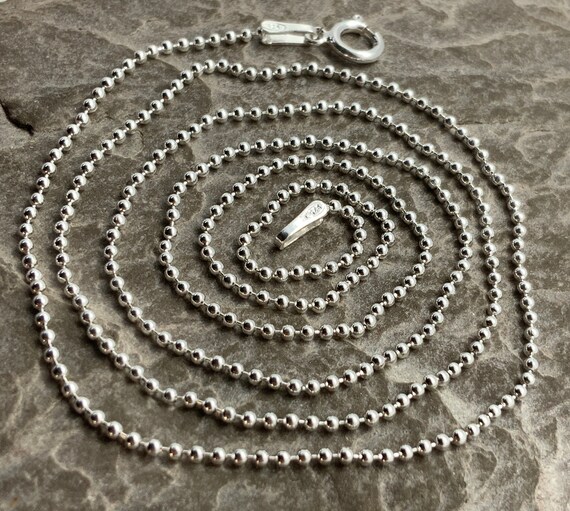 Vintage Sterling Silver Ball Link 