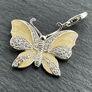 Genuine Thomas Sabo Sterling Silver Butterfly Charm Pendant