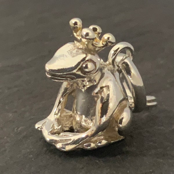 Genuine Links of London Sterling Frog Charm