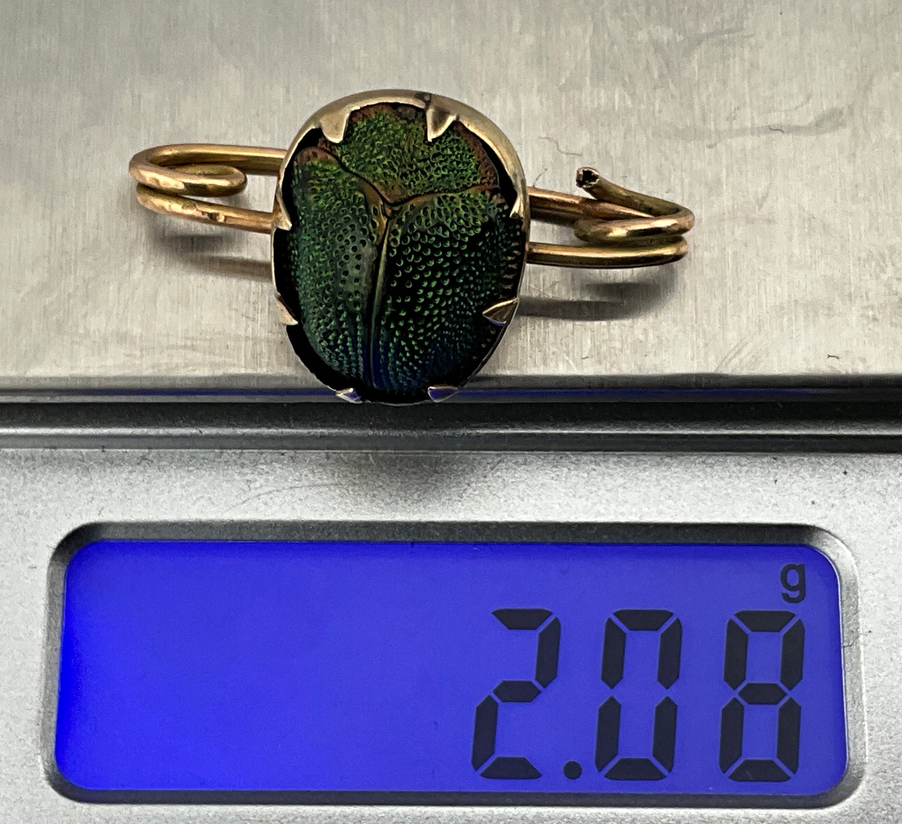 ヴィンテージ 9ct ゴールド スカラベ ビートル ブローチ - Etsy 日本
