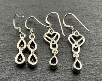 Polsino Per Orecchie In Argento 925 Filigrana Celtica | Orecchini A Clip Non Forati | Gioielli Boho Donna
