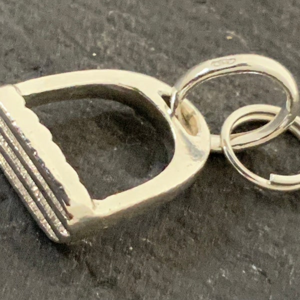 Genuine Links of London Sterling Silver Horse Stirrup Charm