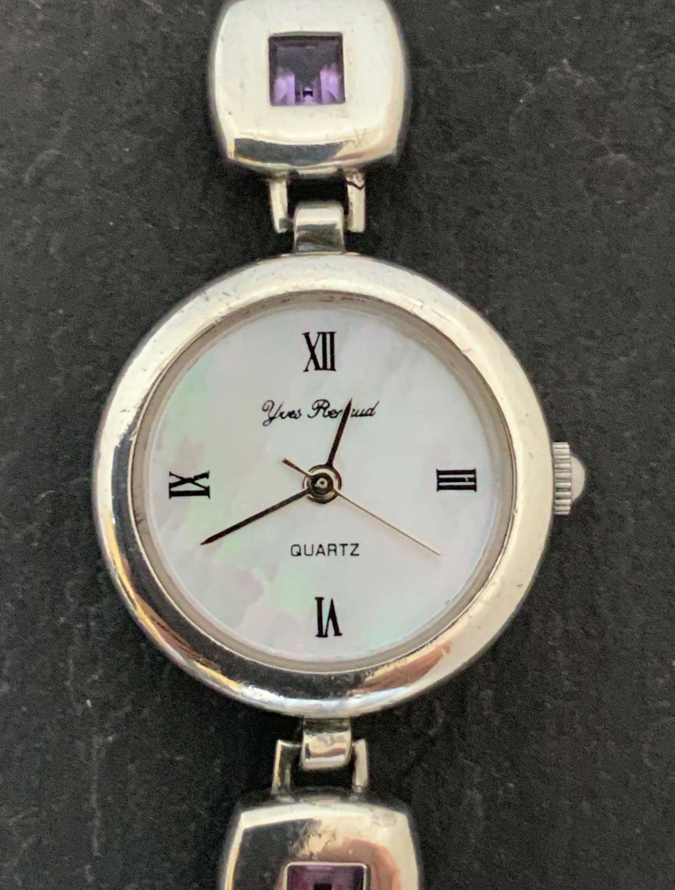 EUC 4 Gemstone Watch’s Blue Topaz, Citrine, Amethyst, an Peridot W8415 Semi Precious Stones Peridot Amethyst Blue-Topaz 14K  main image 3