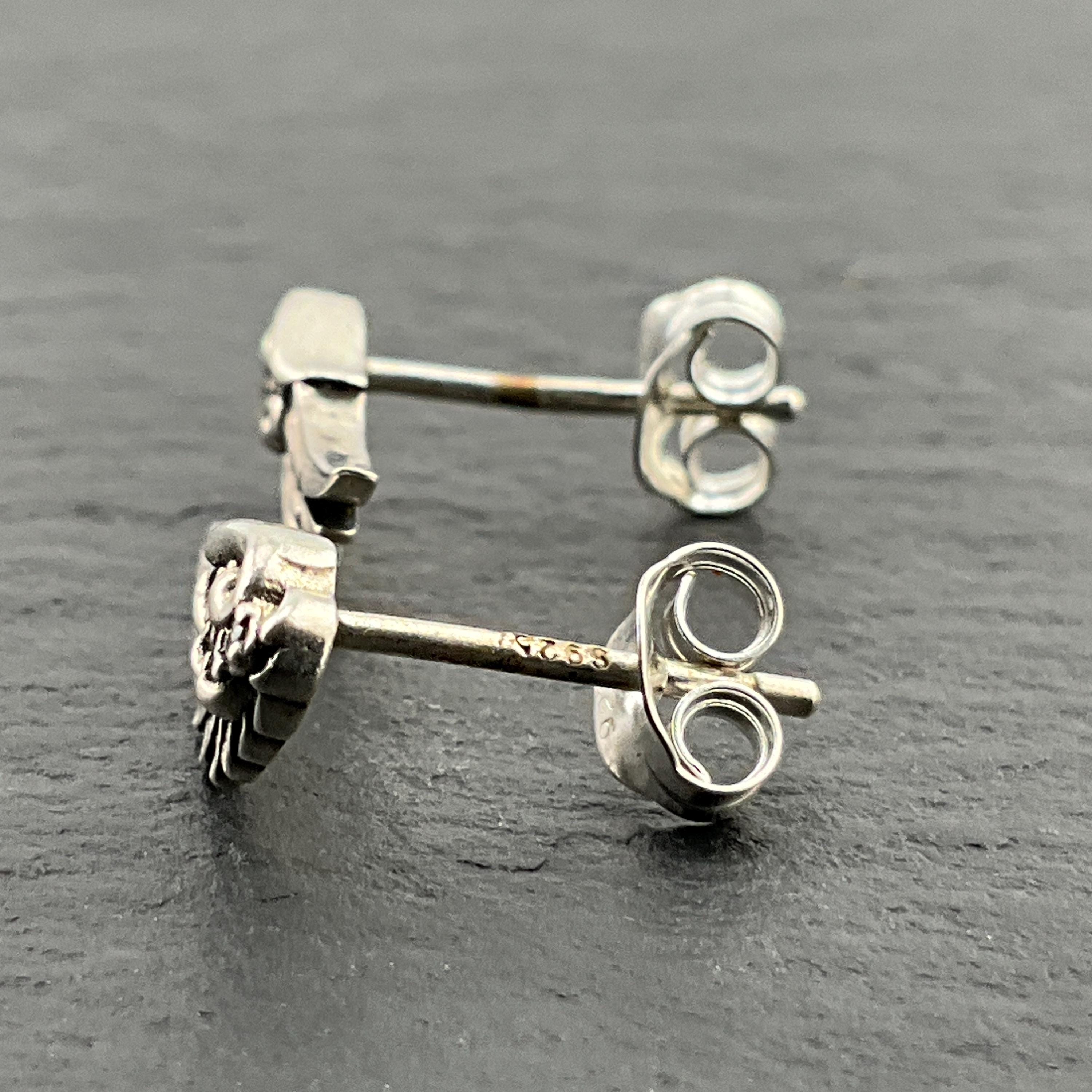 Orecchini A Cerchio In Argento 925 Vintage Con Piuma E Ali – Ipoallergenici Con Zirconi – Confezione Regalo - 3