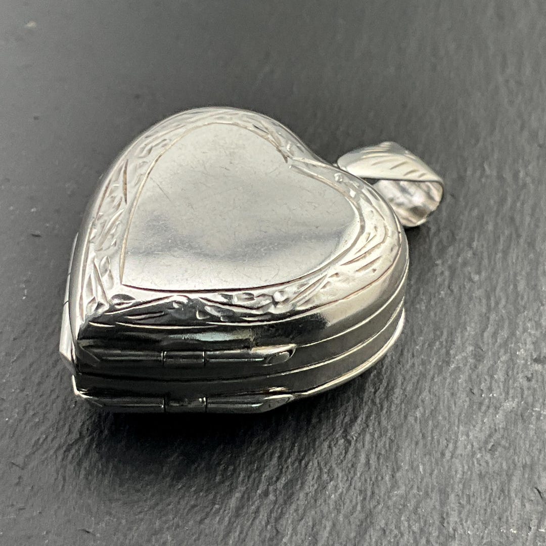 Vintage Ari D Norman Sterling Silver Four Part Heart Clover Locket ...