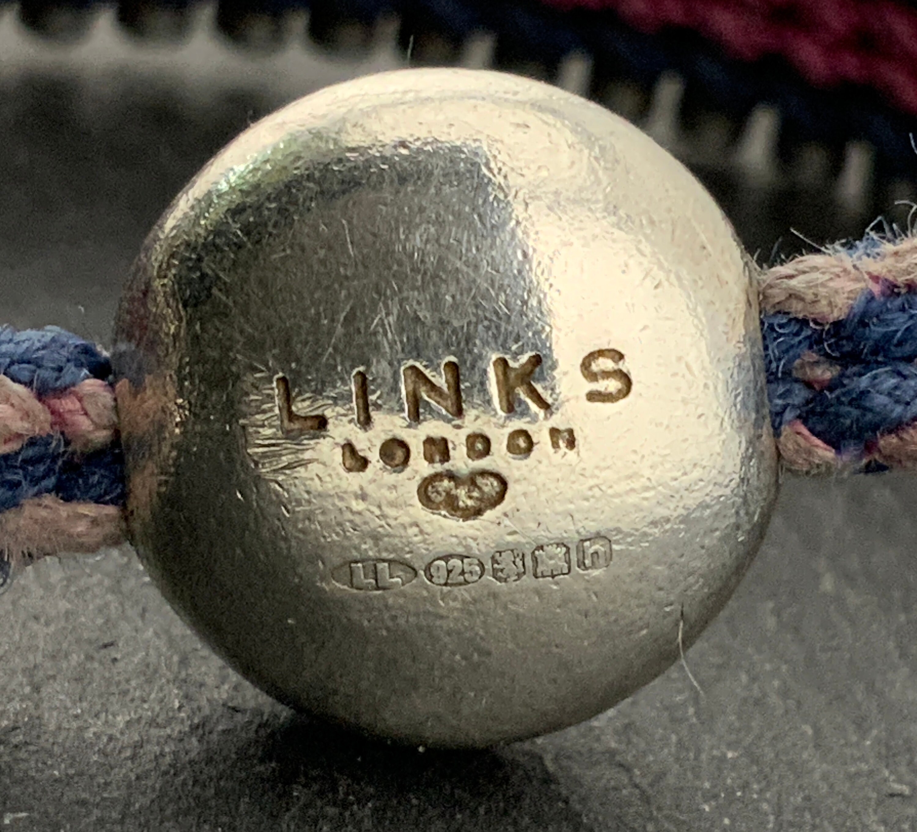 Genuine Links of London Sterling Silver Friendship Bracelet