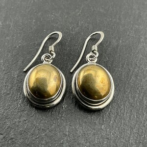 Vintage Sterling Silver Dangle Earrings