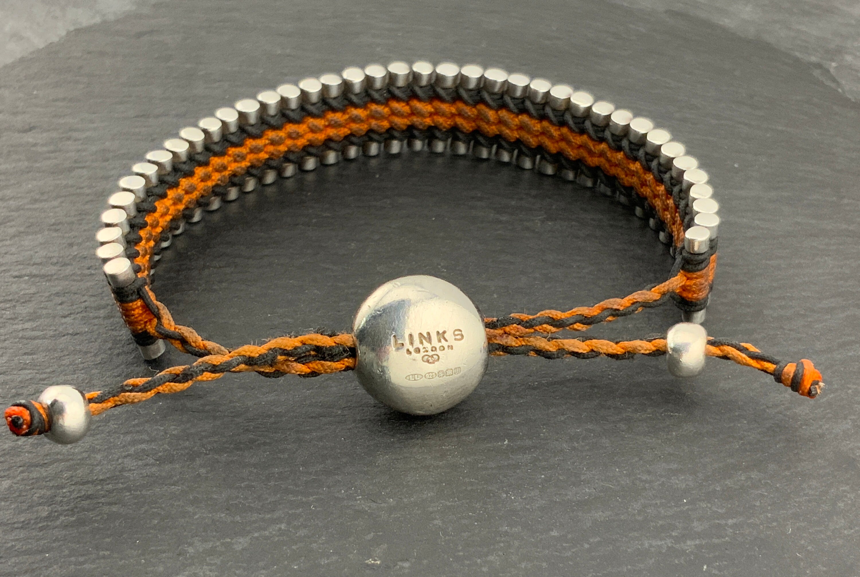 Genuine Links of London Sterling Silver Friendship Bracelet