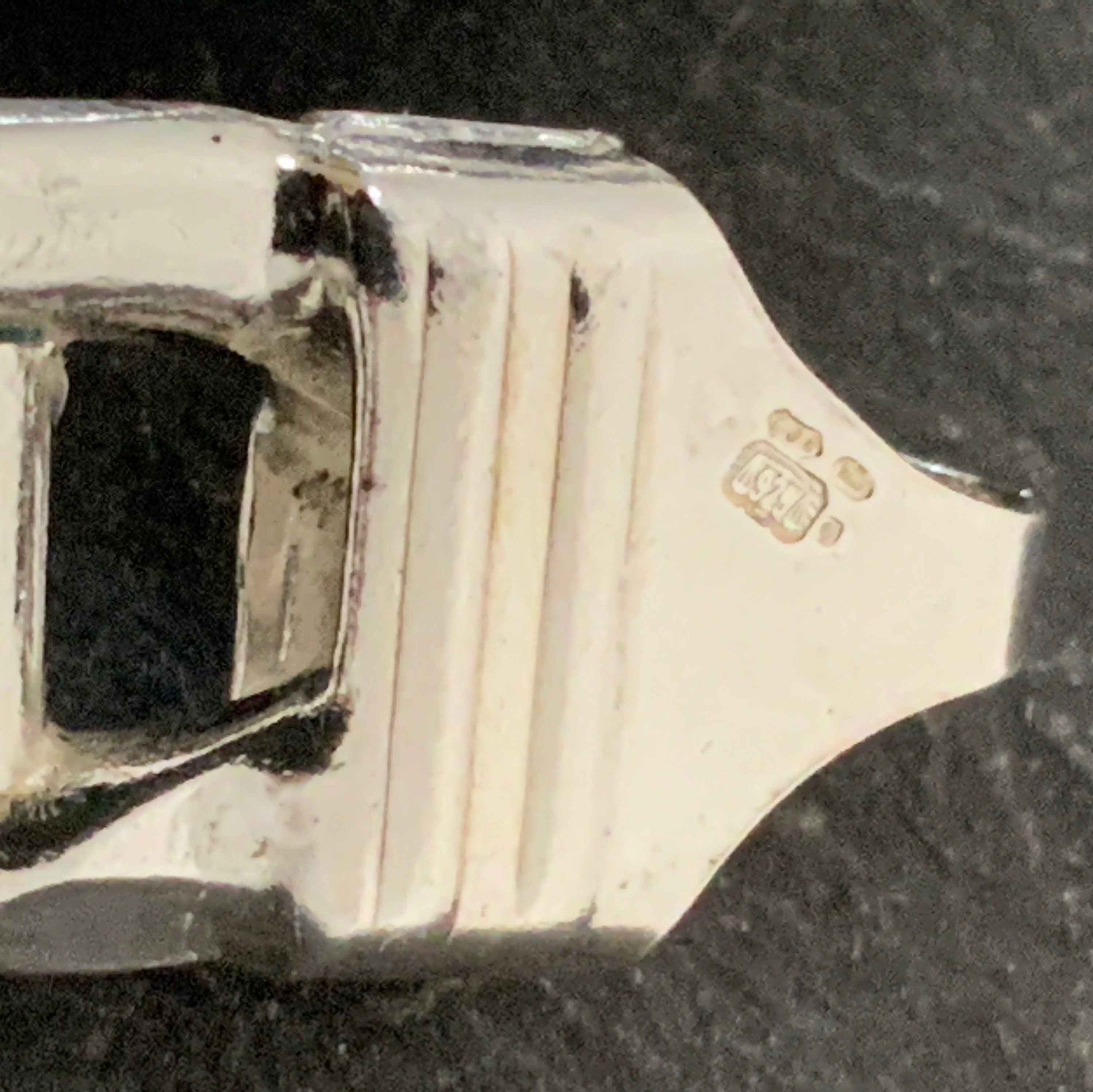 Vintage Chunky Sterling Silver ID Bracelet - Etsy