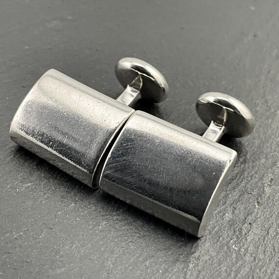 Genuine Links of London Sterling Silver Cuff Links View 3