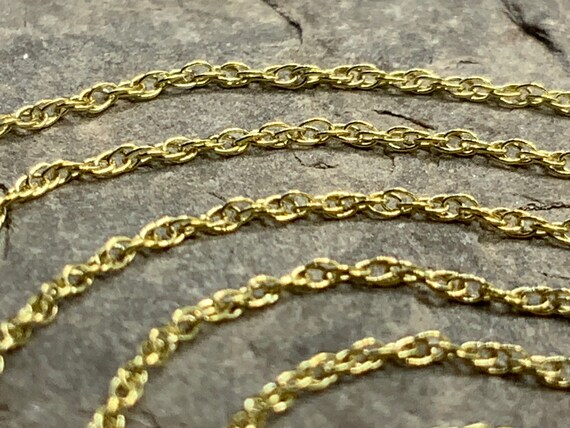 Fine Solid 9ct Gold Necklace Chain 