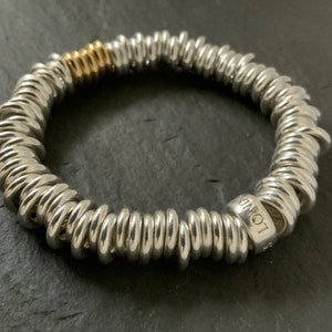 Genuine Links of London Heavy Sterling Silver Charm Sweetie Bracelet