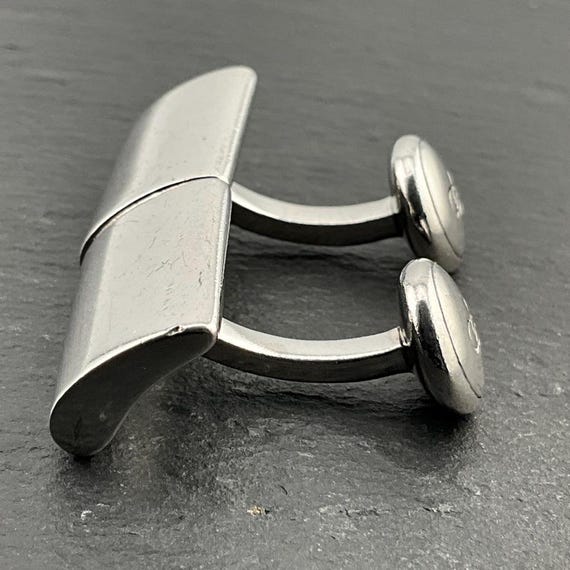 Genuine Links of London Sterling Silver Cuff Links View 4
