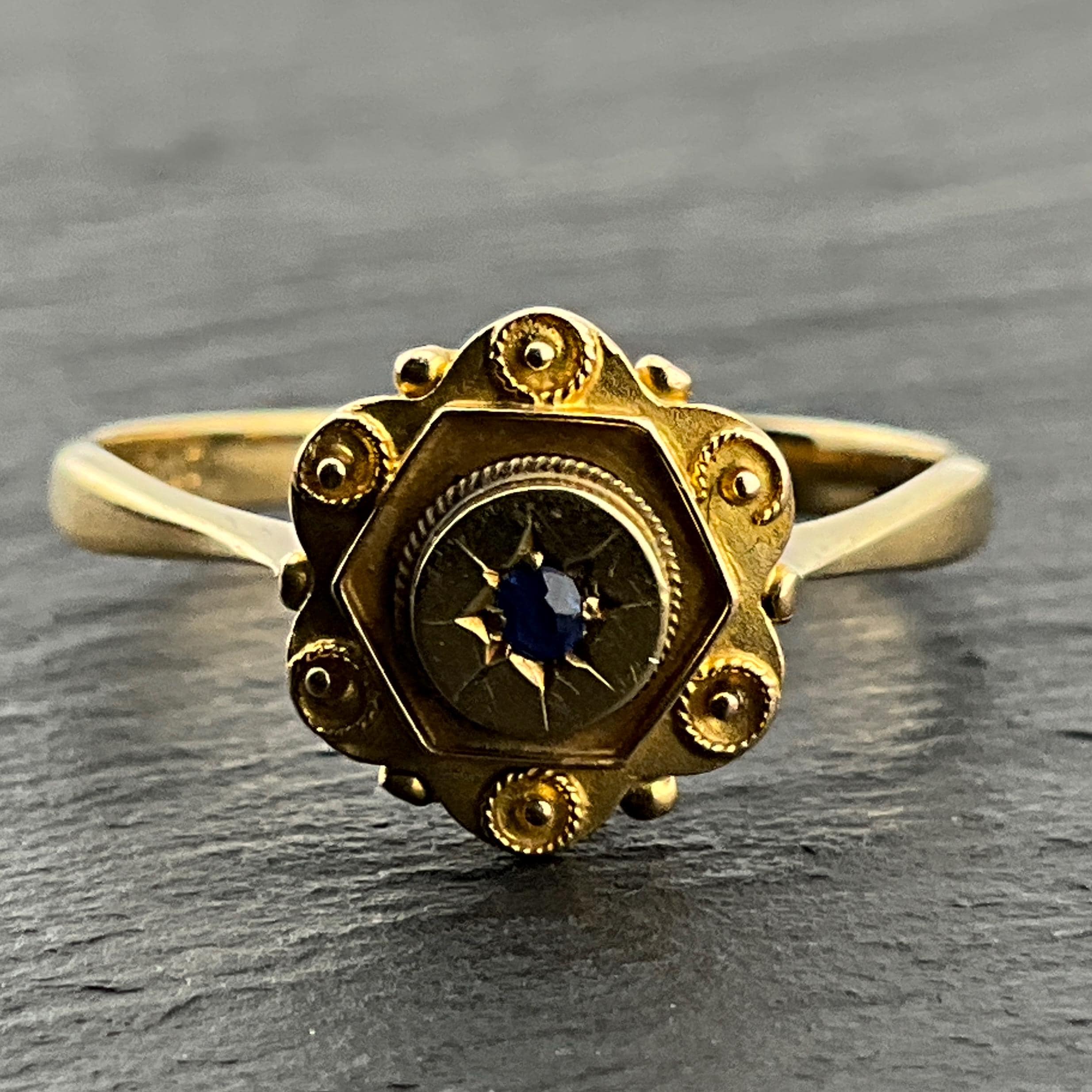 9k 375 Gold Ring - Etsy