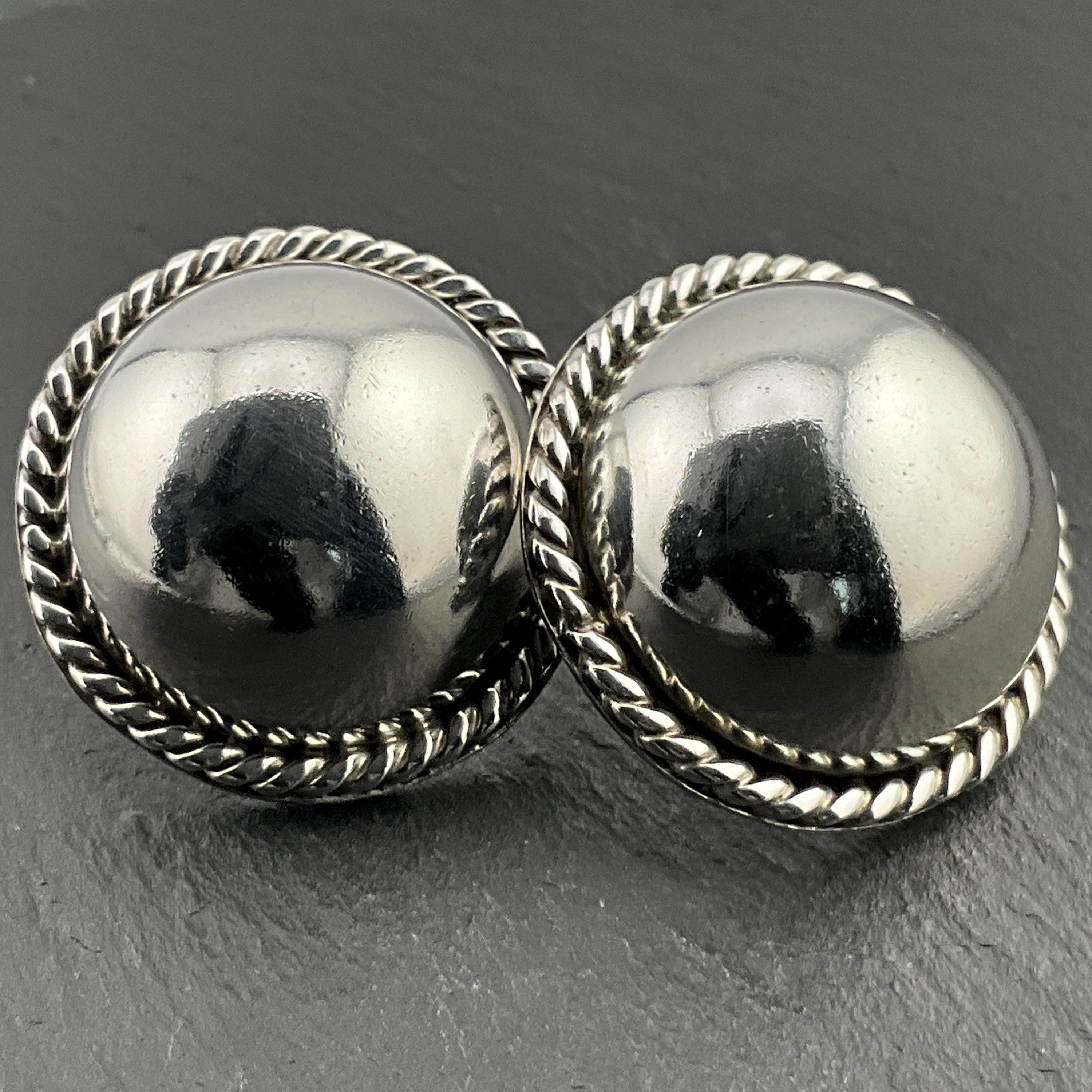 Boucle Vintage Sterling Gardien Style Ranger Fabriquée Aux USA