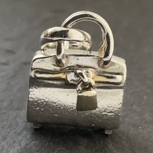Sterling Silver James Avery Shopping Bag Charm Genuine Links Of