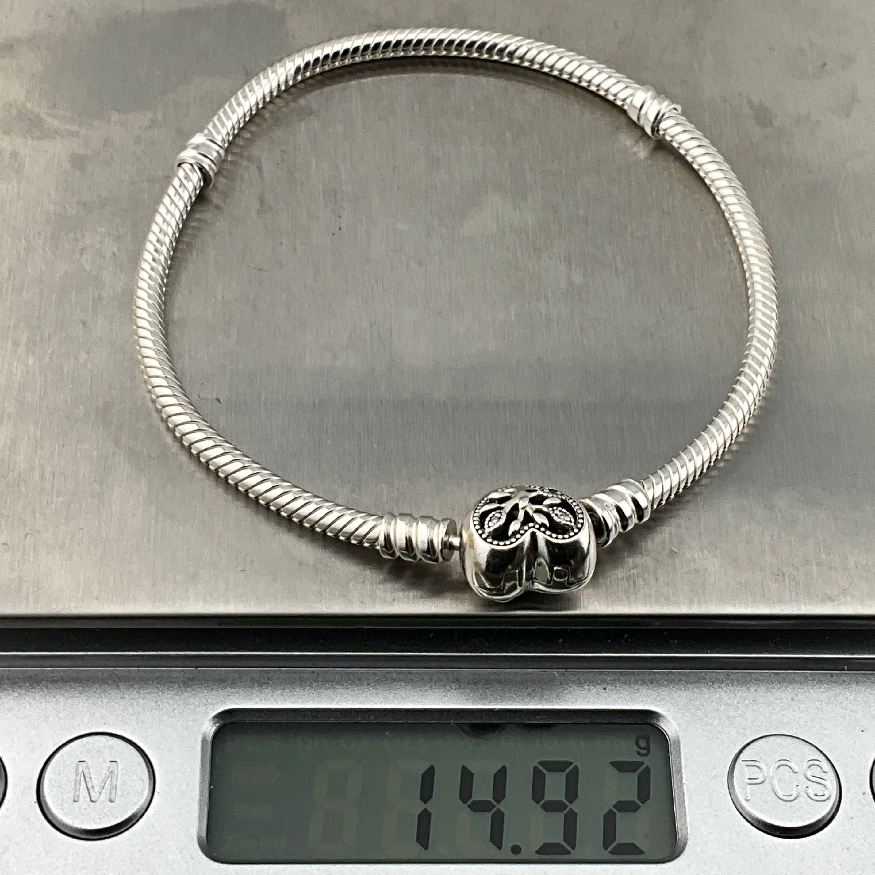 Genuine Pandora Sterling Silver Family Tree Heart Bracelet - Etsy