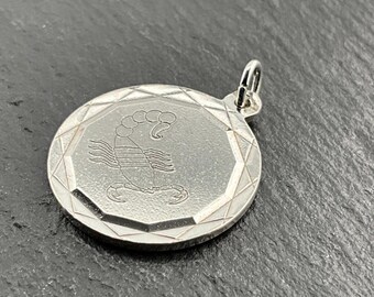 Pendentif Scorpion En Argent Massif Vintage - Bijou Zodiacal D'occasion
