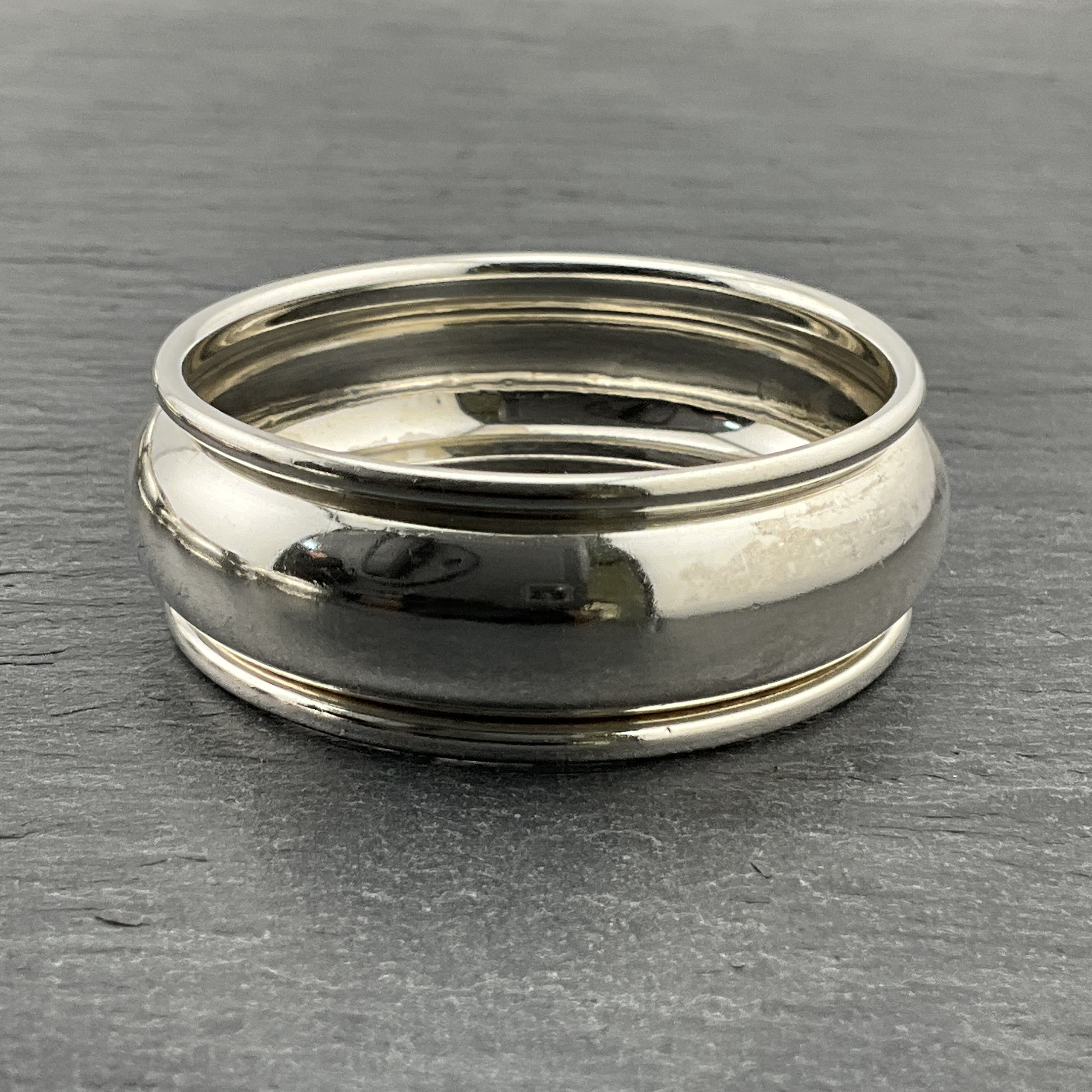 ヴィンテージ スターリングシルバー ナプキンリングセット