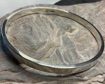Vintage Heavy Sterling Silver Armband