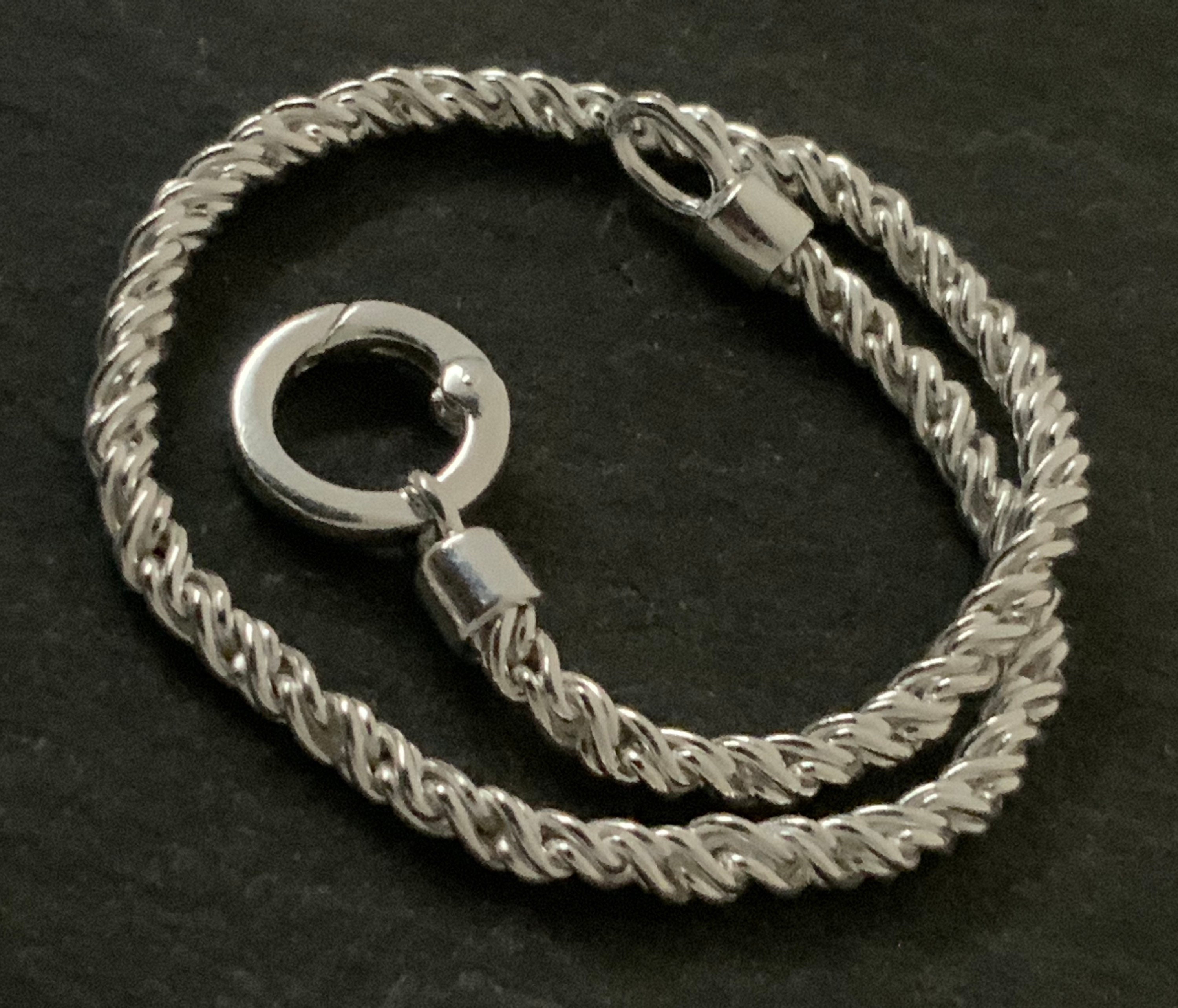 Vintage Sterling Silver Fancy Link Bracelet - Etsy